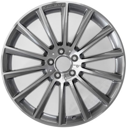 20" x 8" 2021-2022 Mercedes Benz E Class  (213 Type) (Note: E350, E450) Used 14 Spoke  Factory Alloy  Wheel 21340122007X21 65590A