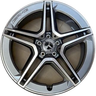 19" x 7.5" 2021-2022 Mercedes Benz GLA Class (247 Type)          Used 5 Double Spoke Stock Alloy Wheel  85822A