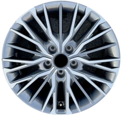 17" x 7" 2022-2024    Kia Forte Used 25 Spoke Factory Alloy Wheel 52910M7800 74834