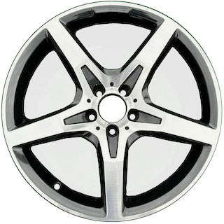 19" x 8.5" FRONT         2013-2020 Mercedes Benz  SL Class (231 Type) (Note: AMG) Used Front 5  Spoke Factory Original Alloy Wheels 2314011602 85283B