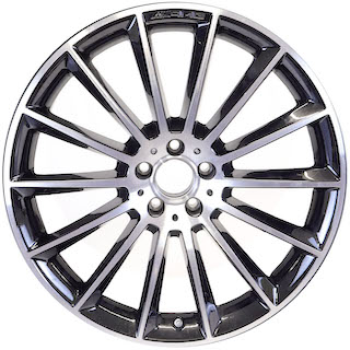 21" x 10" FRONT         2020-2024 Mercedes Benz GLE Class (167 Type) OE: 16740135007X23 Used 14 Spoke    Factory Alloy Wheel 85763B