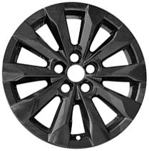 17" x 7" 2023-2025 Mazda CX-50  Used 10 Spoke  Factory Alloy Rim 9965F27070 65017B