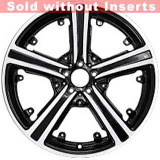 20" x 9" 2023-2024 Mercedes Benz EQE Class (295 Type)                 OE: 29540002007X23             Used 5 Spoke  Stock Alloy Wheel 85883 (Inserts Not Included)