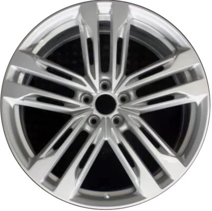 21" x 8.5" 2020-2022 Audi S6 Used 10 Spoke Original Alloy Wheel 4K0601025AP 12046