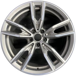 19" x 8.5" 2020-2022 BMW 330i   2022-2024    BMW M240i -         2020-2022    BMW M340i -   2021-2024    BMW M440i -  Used 5 Split Spoke OE Alloy Rim 36118089895 86502
