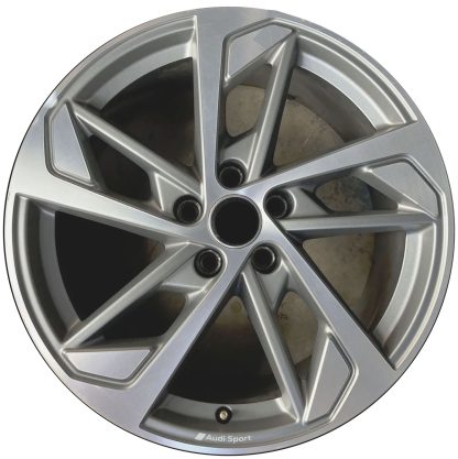 18" x 8" 2021-2023 Audi A4 (Quattro) Used 5 Double Spoke Factory Alloy Rims 8W0601025EK 12029