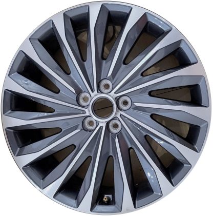 20" x 7.5" 2023-2024    Hyundai Palisade  (Accepts TPMS, TPMS Not Included) Used   15 Spoke OEM Alloy Wheel 71048A