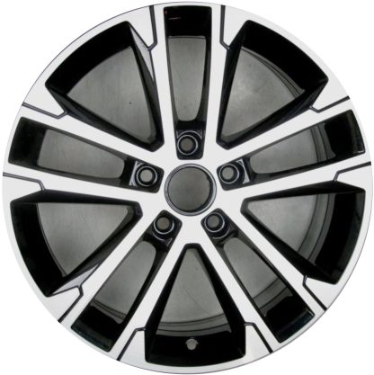 17" x 7" 2022-2023    Volkswagen Jetta Used 10 Spoke OE Alloy Wheel 5G0601025AK 69659