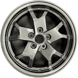 17" x 6.5" 2023-2024 Toyota Prius  (Compatible with Prius and Prius Prime) Used 5 Split Spoke Factory Original Alloy Rims 4261147651, 4261147701 69196