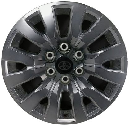 18" x 7.5" 2021-2023 Toyota Tacoma Used 6 Split Spoke OEM Alloy Rim 4260D04030, 4260D04031 75260B