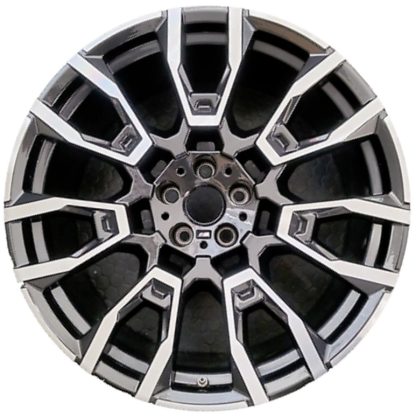 21" x 10.5" REAR         2024 BMW X5 - REAR         2024 BMW X6 Used 7 Double Spoke OEM Alloy Wheel 86982