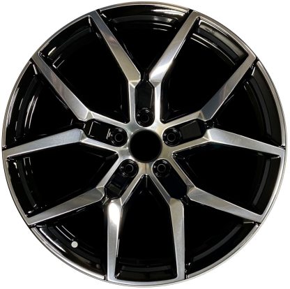 19” x 8” 	2021-2023 Volvo 60 Series 	Used 5 Split Spoke Original Alloy Rim  	70505
