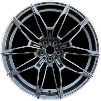 19” x 9.5”         2021-2023 BMW M3 - FRONT         2021-2023 BMW M4 - FRONT        Used 10 Split Spoke Original Alloy Wheel     36108093834 86606B