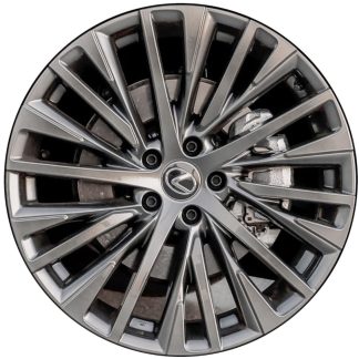 20” x 8”  FRONT 2024-2025 Lexus RZ 300E — 2023-2025 Lexus RZ 450E   Used 20 Spoke Original Alloy Rim 74425A