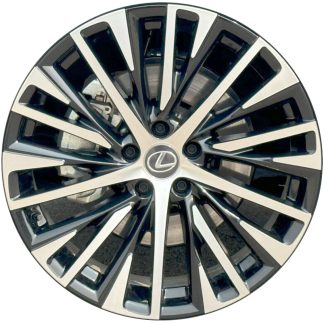 20” x 8”  FRONT 2024-2025 Lexus RZ 300E — 2023-2025 Lexus RZ 450E   Used 20 Spoke Original Alloy Rim 74425B