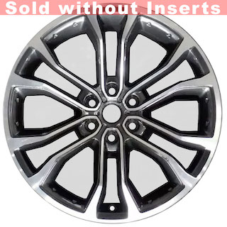 22" x 9" 2022-2025 Jeep Grand Wagoneer (Inlays not included) Used 12 Spoke Factory Alloy Wheels 9279C