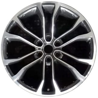 22" x 9" 2022-2025 Jeep Grand Wagoneer (Inlays not included) Used 12 Spoke Factory Alloy Wheels 9279C