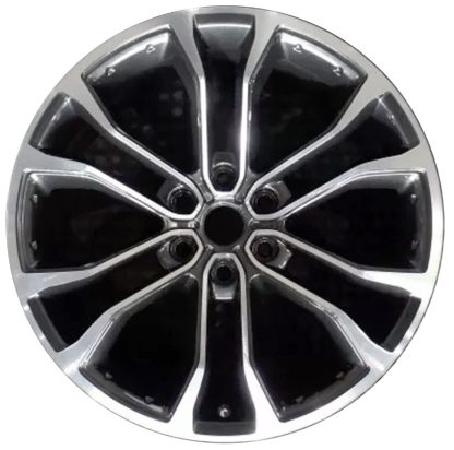 22" x 9" 2022-2025 Jeep Grand Wagoneer (Inlays not included) Used 12 Spoke Factory Alloy Wheels 9279C