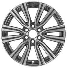 22” x 8”  2022-2025 Lexus LX 600   Used 6 Split Spoke Original Alloy Rim 74402