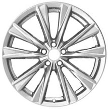 21" x 8"   2023-2024 Lexus RX 350  — 2023-2024 Lexus RX 350H  —  2023-2024 Lexus RX 500H  Used 10  Spoke Factory OEM Alloy Rims 74421