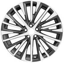 21" x 8"   2023-2024 Lexus RX 350  — 2023-2024 Lexus RX 350H  —  2023-2025 Lexus RX 450H—  2023-2024 Lexus RX 500H  Used 20  Spoke Factory OEM Alloy Rims 74422A