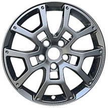 17" x 7" 2024 Subaru XV Crosstrek Used 5 Split Spoke Factory Alloy Rim 68906