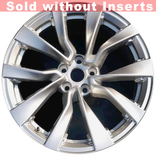 18” x 8.5” 2024 Tesla Model 3 Used 10 Spoke Original Alloy Rim 95956 (Inserts NOT included)