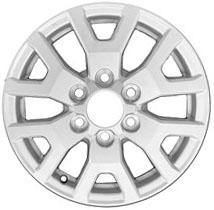 17” x 7”   2024-2025 Toyota Tacoma  Used 6 Split Spoke Original Alloy Rim 10637
