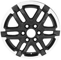 18” x 7.5”   2024-2025 Toyota Tacoma  Used 12 Spoke Original Alloy Rim 10641