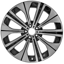 21” x 9.5”  2023-2024 Mercedes EQS 450- SUV — 2023-2024 Mercedes EQS 450 SUV —  2023-2024 Mercedes EQS 580 SUV  Used 10 Spoke Original Alloy Rim 94023