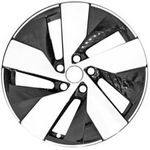 18” x 7.5”   2024 Volkswagen Taos  Used 5 Spoke Original Alloy Rim 95911