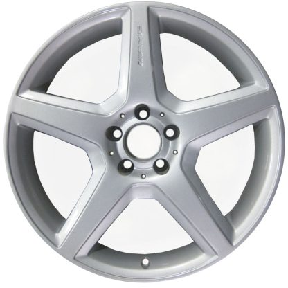 19" x 8.5"     FRONT   2008 Mercedes Benz  SL Class     31mm Offset     Used 5 Spoke Original Alloy Wheels  85039A