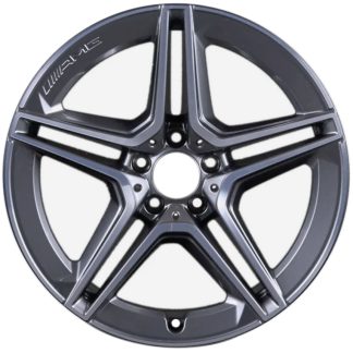 19” x 8.5”  2022-2025 Mercedes S500 —   2022-2024 Mercedes S580   OE:   2234011300647Y51, 22340113007Y51  Used 10 Spoke Original Alloy Rim 65600