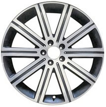20” x 8.5”  2024 Mercedes GLE Class  OE: 16740166007X36 Used 10 Spoke Original Alloy Rim 85938 (55.5mm Offset)