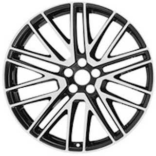 21" x 10"   REAR         2022-2024 Porsche Macan    OE: 95B601025GBQO1     Used 5 Spoke OEM Alloy Rim 67196