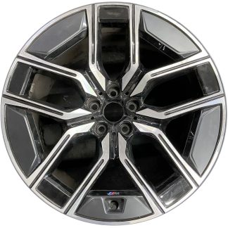 20” x 10.5”  REAR  2023-2024 BMW 740i - REAR 2024 BMW 750e -  REAR  2023-2024 BMW 760i -  REAR  2023-2024 BMW i7    OE: 36115A19DE9       Used 5 Split Spoke Original Alloy Wheel 71531B (Inserts Not Included)