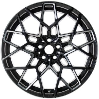 20" x 9.5" FRONT          2020-2024 BMW M8 - OE: 36107883362 - Used Snowflake Spoke Factory Alloy Rim 86563B