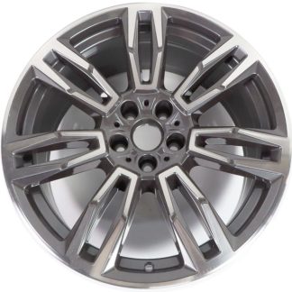19” x 8.5”            2024 BMW 530i -         2024 BMW 540i -   OE: 36115A324E0      Used 7 Split Spoke Original Alloy Wheel 86997B