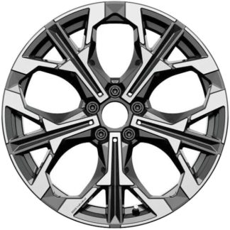 19” x 8”         2025 BMW 340i -     2025  BMW M340i -    OE: 36115A64AF0    Used 5 Split Spoke Original Alloy Wheel 94213