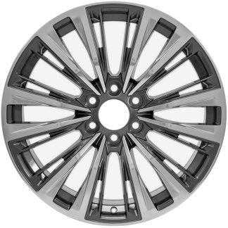 22" x 9" 2023-2025 Cadillac Escalade   - 2023-2025 Cadillac Escalade ESV Used 12 Double Spoke Factory OEM Alloy Rims  4882B