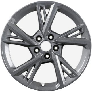 18" x 8" 2024 Audi A3 Used 5 Split Spoke  Original Alloy Wheel 12146