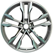 22" x 10" 2020-2023 Audi SQ8 Used 10 Spoke OEM Alloy Rims 12062