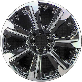 24" x 9" 2025-2026 Cadillac Escalade IQ Used 7 Spoke OE  Alloy Rim 4893A (Note: Inserts NOT included)