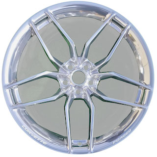 20” x 10” 2025 Chevrolet Corvette  Used 10 Spoke Front Original Alloy Rim 94103