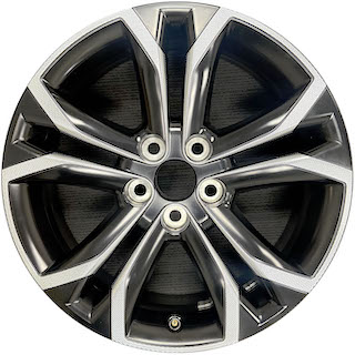 18" x 7.5" 2021-2024 Toyota Sienna Used 10 Spoke Factory Original Alloy Rims 69149B