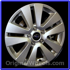 Used 17" All Silver Alloy Wheel Rim for 2015-2019 Subaru Outback 68824