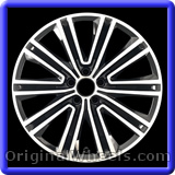 volkswagen eos wheel part #69974