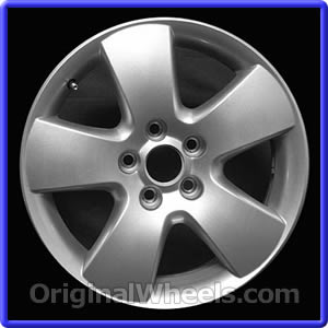 Details about  / Full Face Bright Sparkle Silver OEM Wheel for 2001-2011 Volkswagen Jetta 17x7