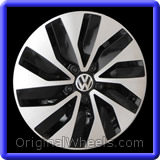 volkswagen jetta rim part #69971